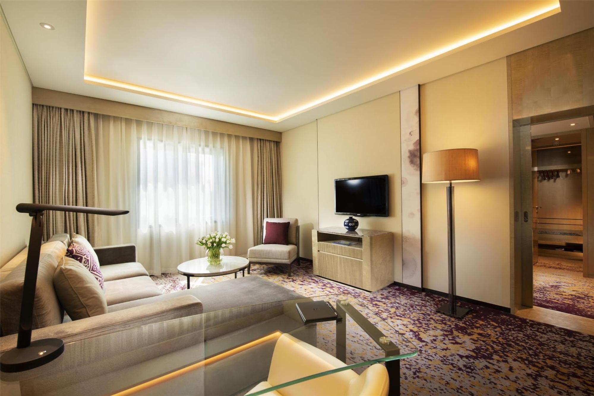 Kempinski Hotel Beijing Yansha Center Exteriör bild