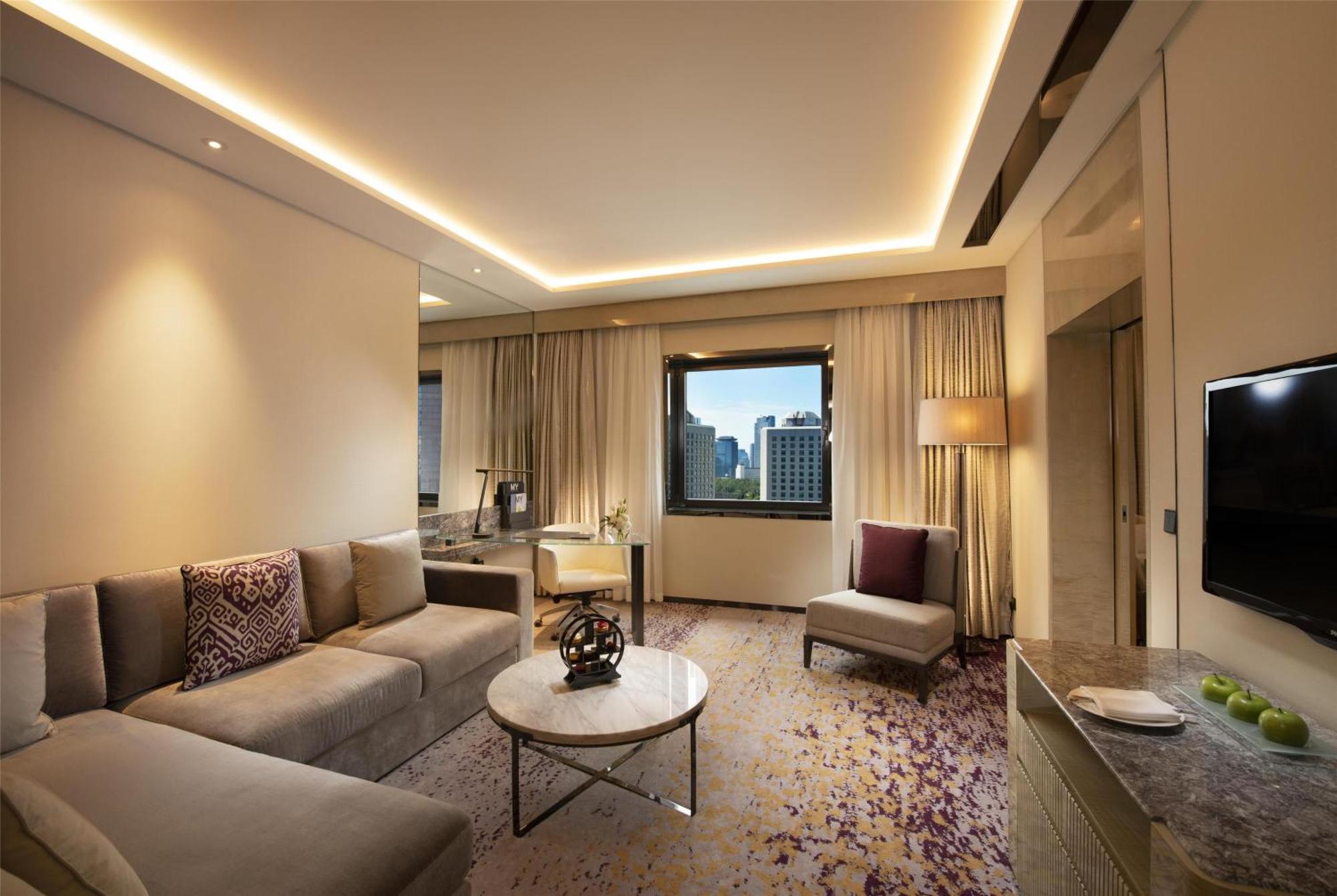 Kempinski Hotel Beijing Yansha Center Exteriör bild