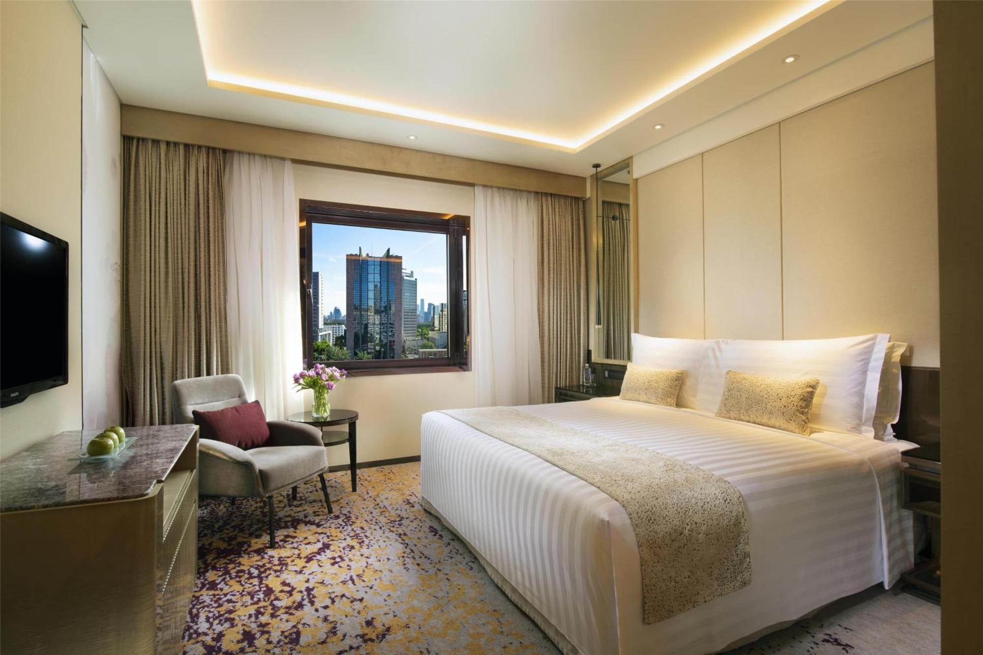 Kempinski Hotel Beijing Yansha Center Exteriör bild