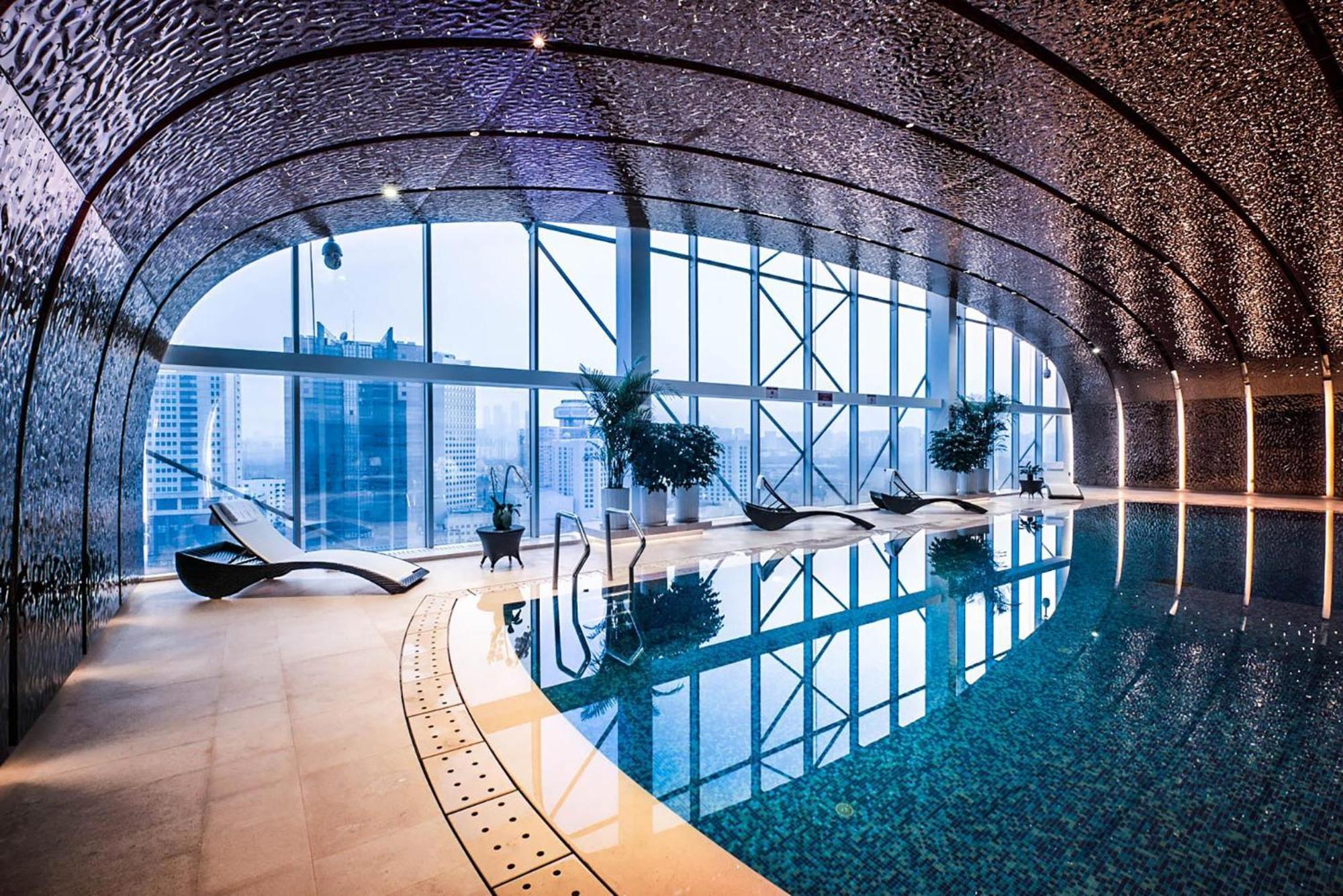 Kempinski Hotel Beijing Yansha Center Exteriör bild