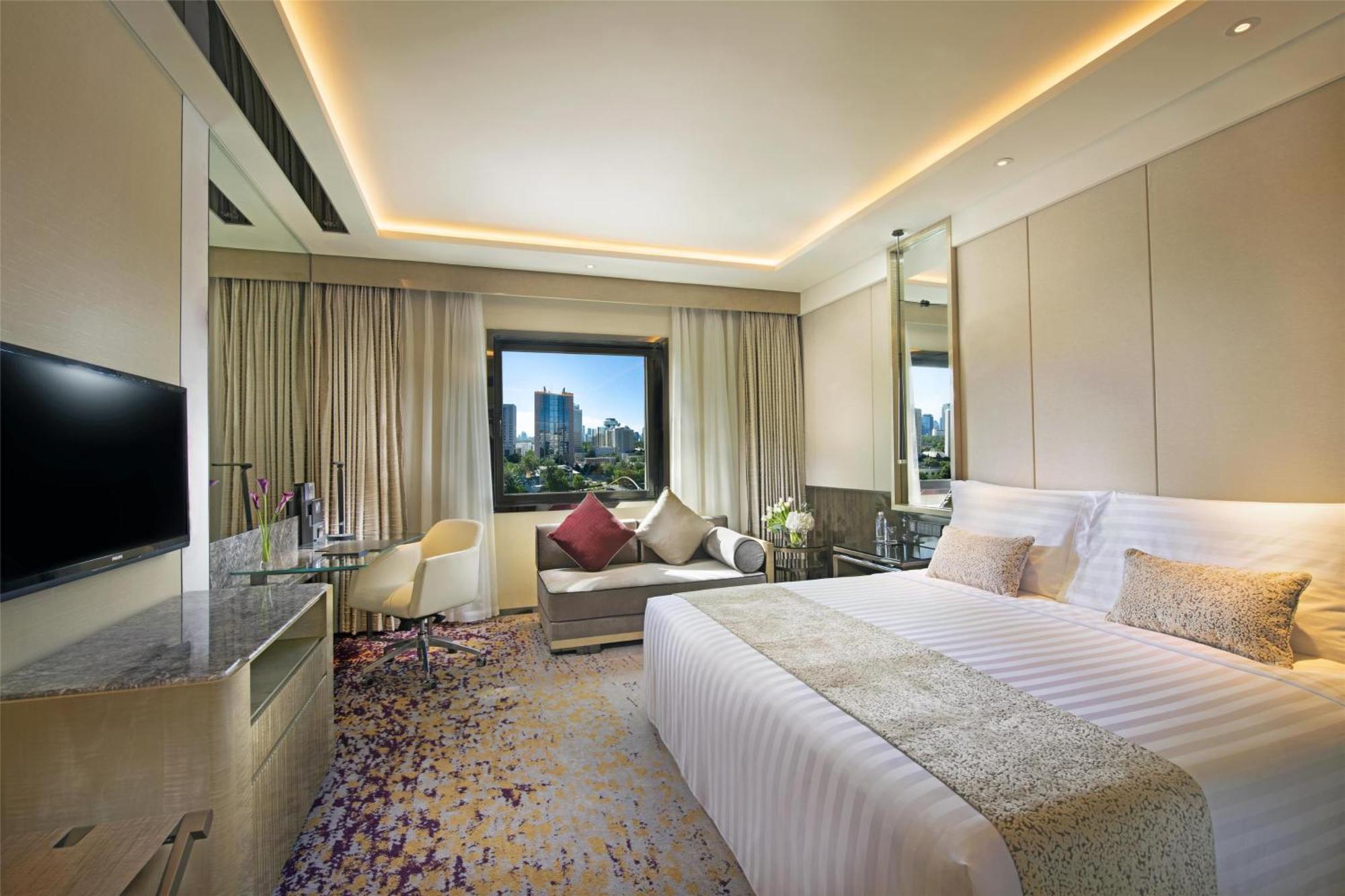 Kempinski Hotel Beijing Yansha Center Exteriör bild