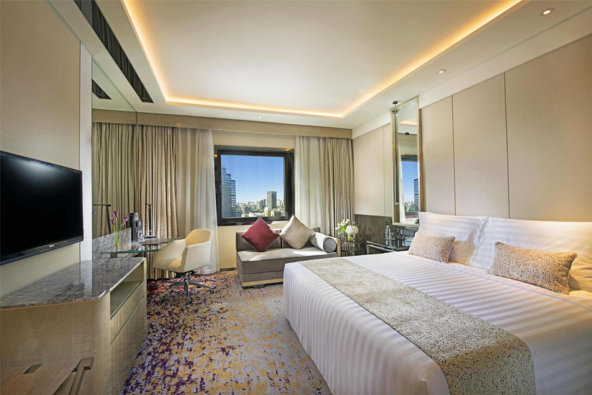 Kempinski Hotel Beijing Yansha Center Exteriör bild